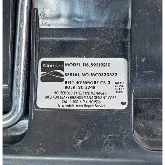 Kenmore 116 Vacuum Power Nozzle OEM Orange Replacement Part #116.59319210 - Picture 7 of 7